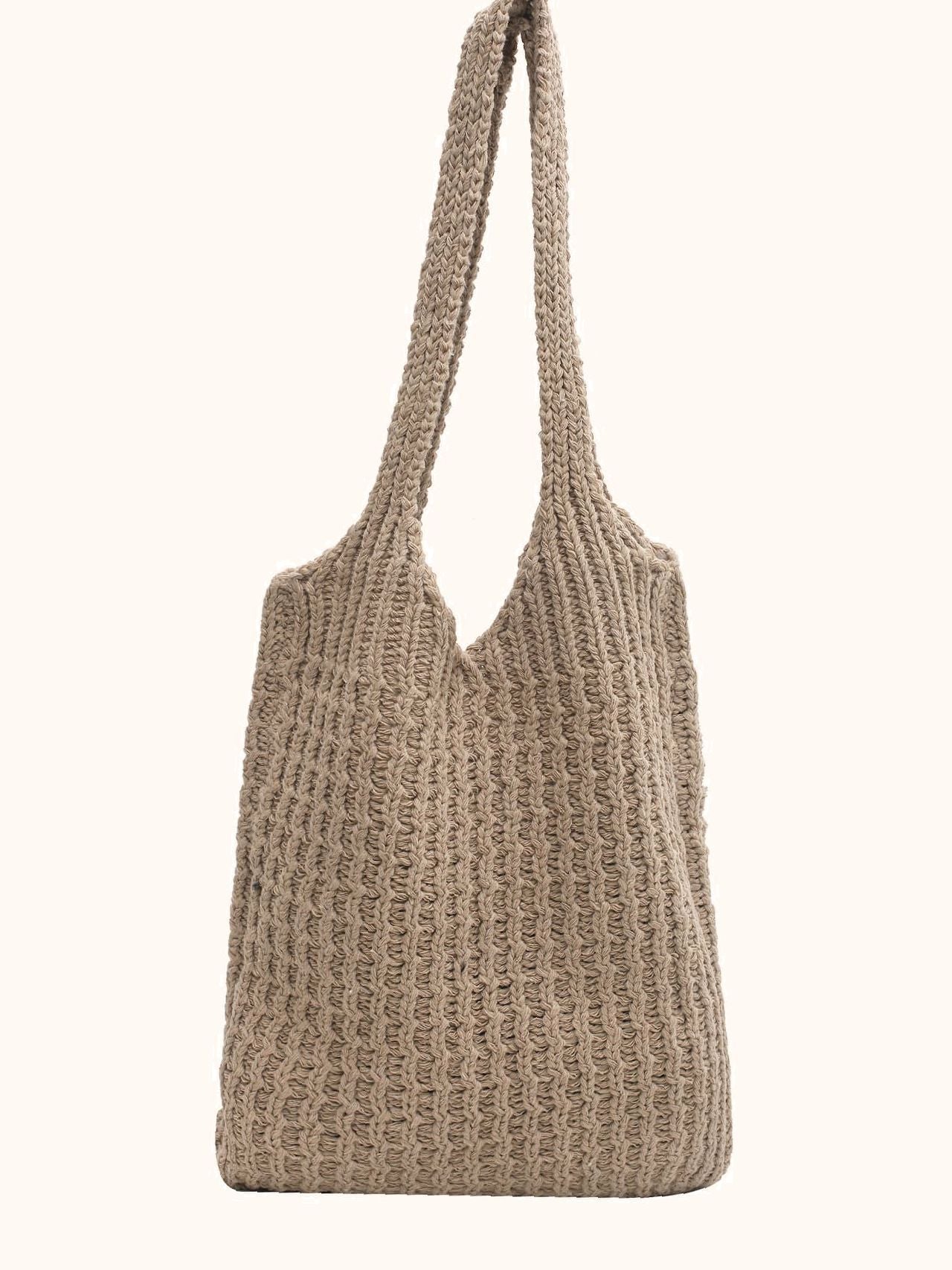 Futurecen - Large Capacity Crochet Tote Bag  - Women Tote Bags