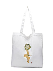 Futurecen - Animal & Letter Graphic Shopper Bag  - Women Tote Bags