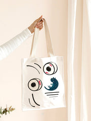 Futurecen - Cartoon Graphic Tote Bag  - Women Tote Bags