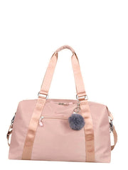 Futurecen - Pom Pom Decor Large Capacity Duffel Bag  - Women Tote Bags