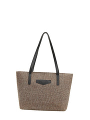 Futurecen - Letter Patch Tote Bag  - Women Tote Bags