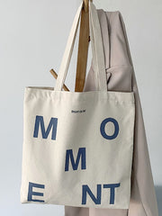 Futurecen - Letter Graphic Shopper Bag  - Women Tote Bags