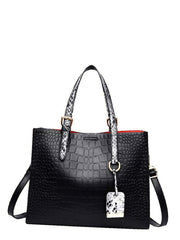 Futurecen - Croc Embossed Tote Bag  - Women Tote Bags