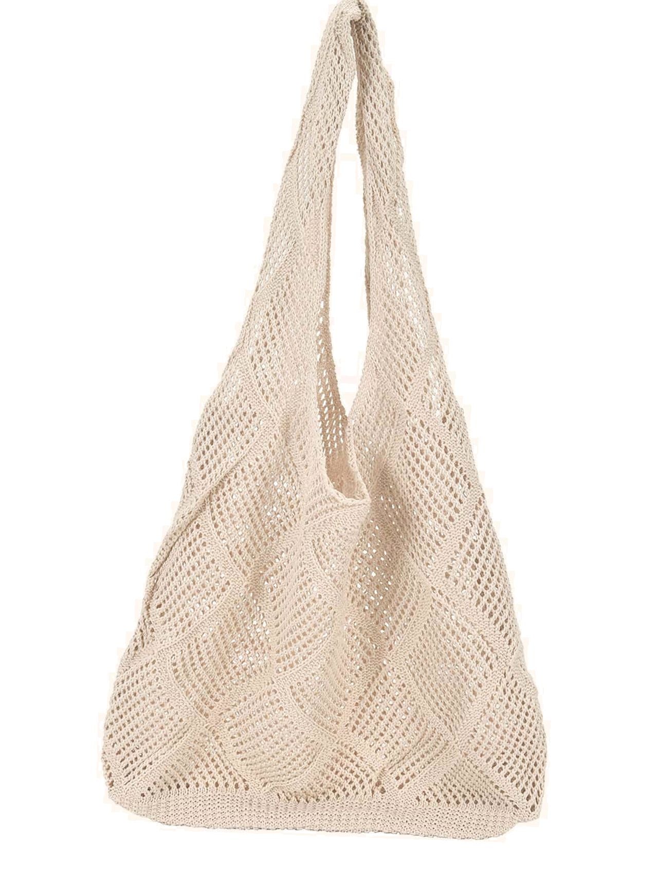 Futurecen - Crochet Tote Bag  - Women Tote Bags