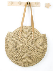 Futurecen - Straw Circle Bag  - Women Tote Bags