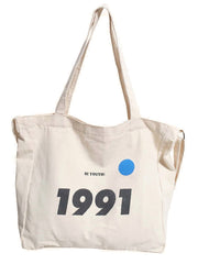 Futurecen - Number Graphic Tote Bag  - Women Tote Bags