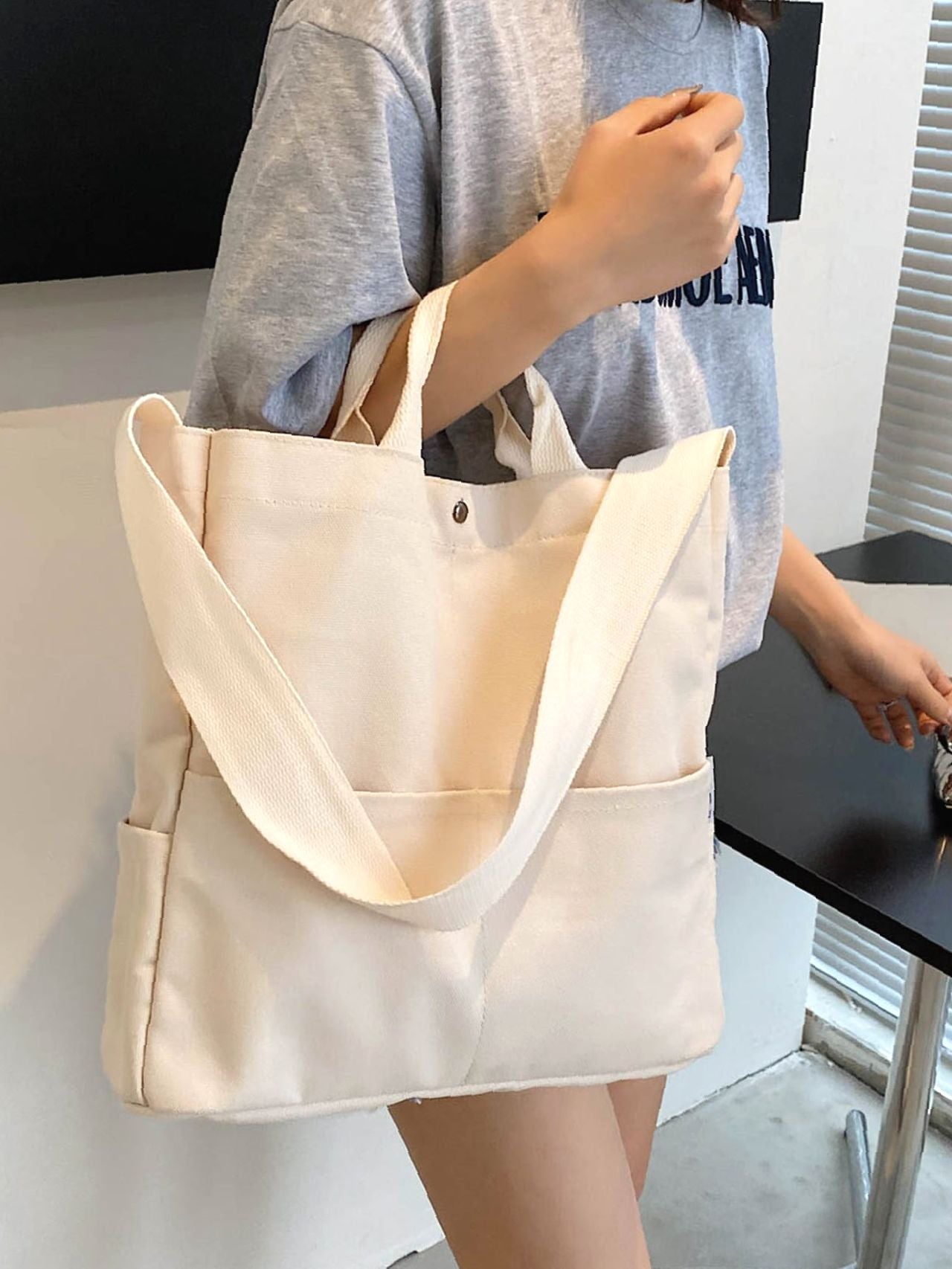 Futurecen - Solid Tote Bag  - Women Tote Bags