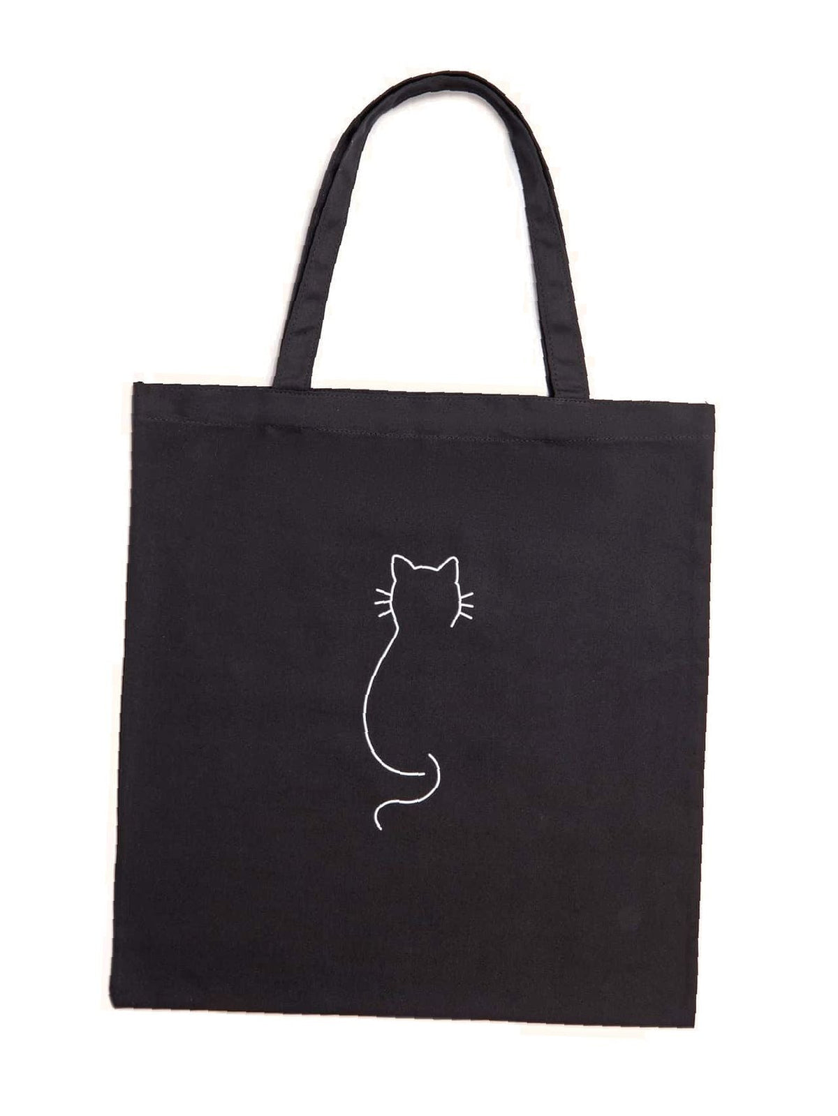 Futurecen - Cat Graphic Shopper Bag  - Women Tote Bags