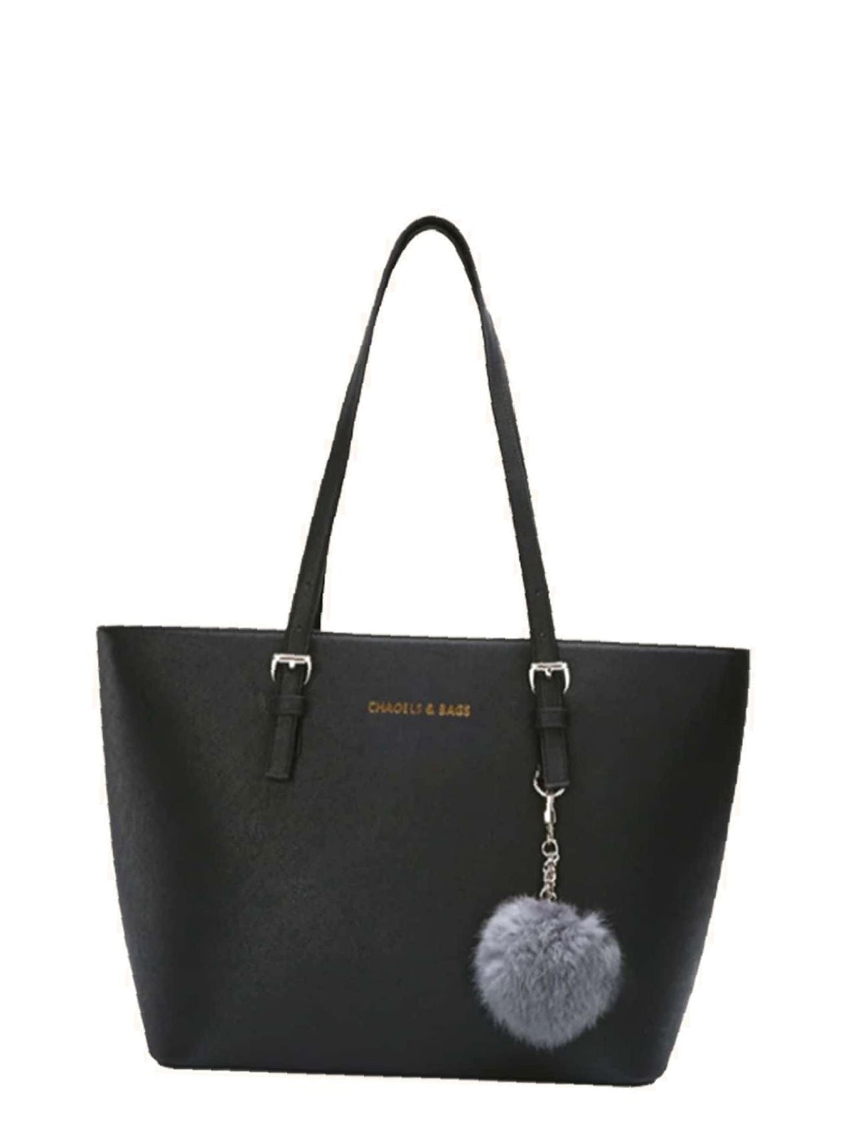 Futurecen - Pom Pom Decor Tote Bag  - Women Tote Bags