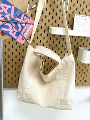 Futurecen - Minimalist Canvas Tote Bag  - Women Tote Bags