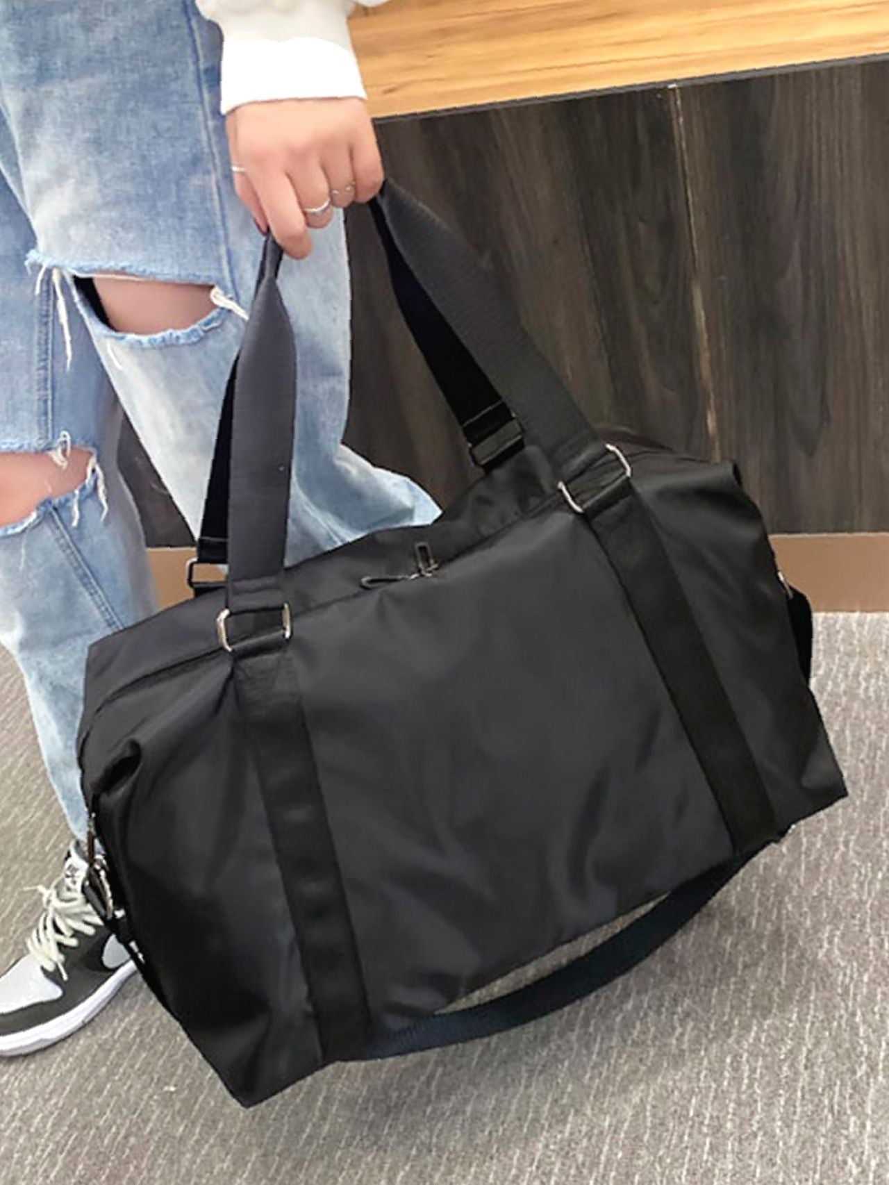 Futurecen - Minimalist Large Capacity Duffel Bag  - Women Tote Bags