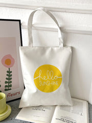 Futurecen - Letter Graphic Shopper Bag  - Women Tote Bags