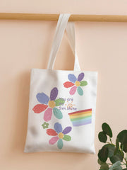 Futurecen - Floral Print Tote Bag  - Women Tote Bags