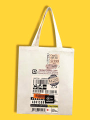 Futurecen - Letter Graphic Shopper Bag  - Women Tote Bags