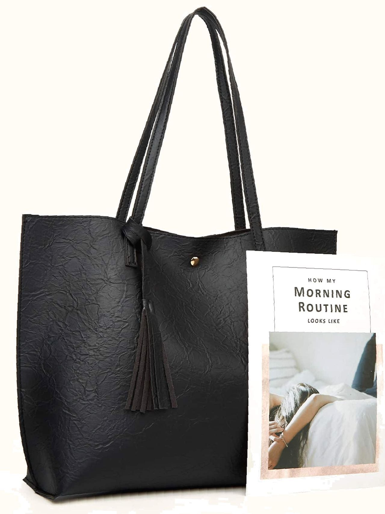 Futurecen - Tassel Decor Tote Bag  - Women Tote Bags