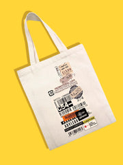 Futurecen - Letter Graphic Shopper Bag  - Women Tote Bags