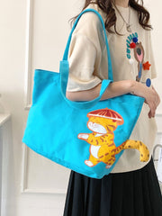 Futurecen - Cartoon Graphic Shopper Bag  - Women Tote Bags