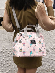 Futurecen - Cartoon Rabbit Graphic Satchel Bag  - Women Tote Bags