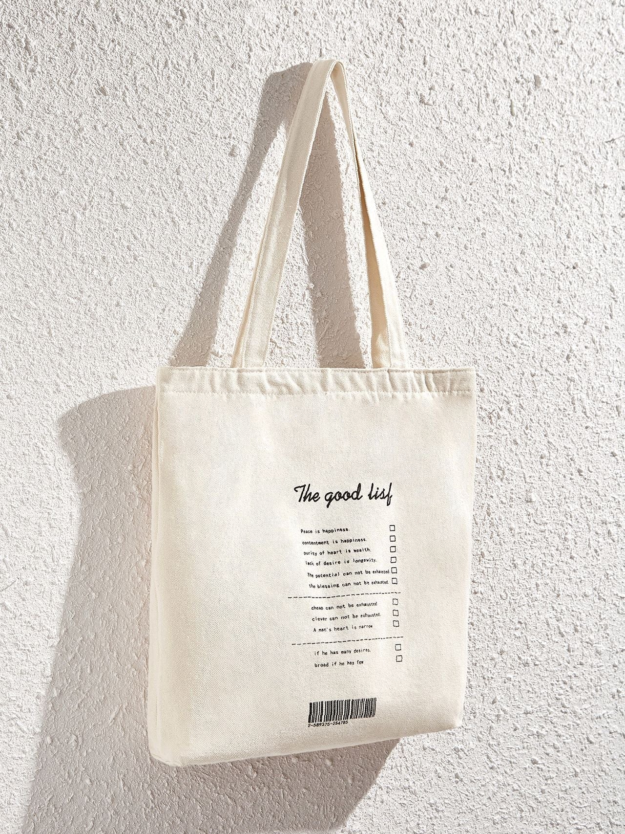 Futurecen - Letter Graphic Shopper Bag  - Women Tote Bags