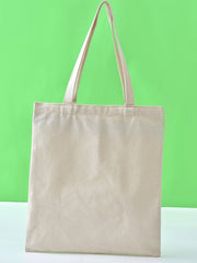 Futurecen - Slogan Graphic Shopper Bag  - Women Tote Bags