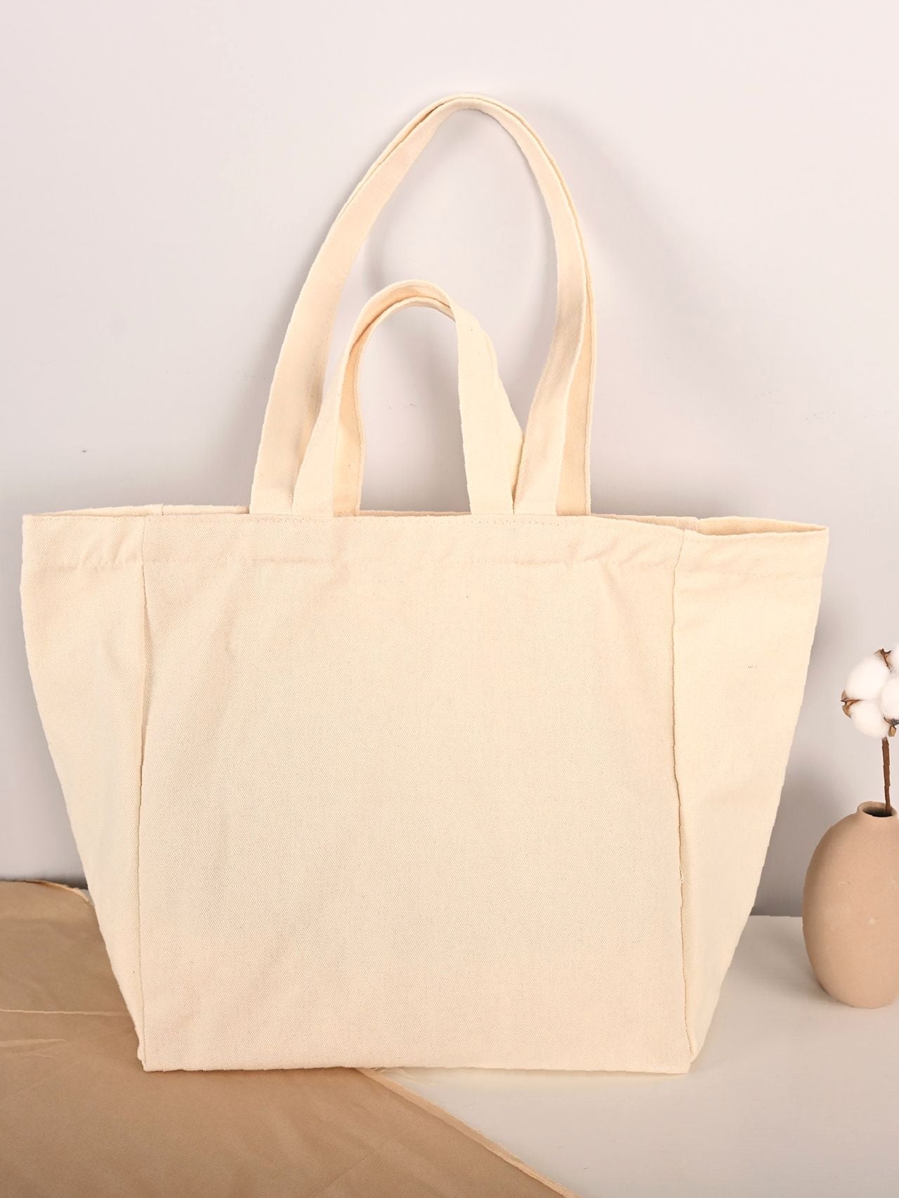 Futurecen - Letter Graphic Tote Bag  - Women Tote Bags