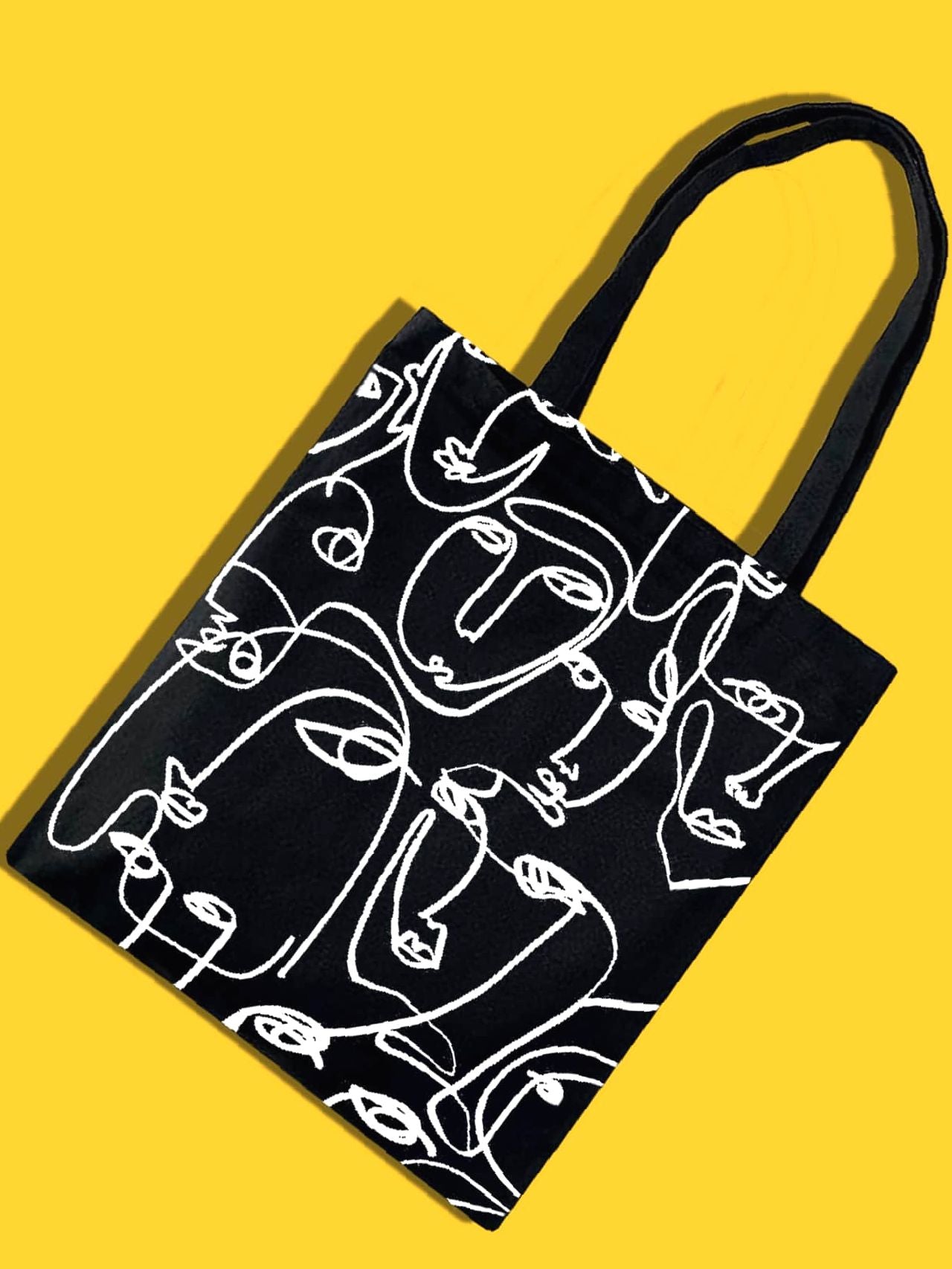 Futurecen - Figure Graphic Shopper Bag  - Women Tote Bags