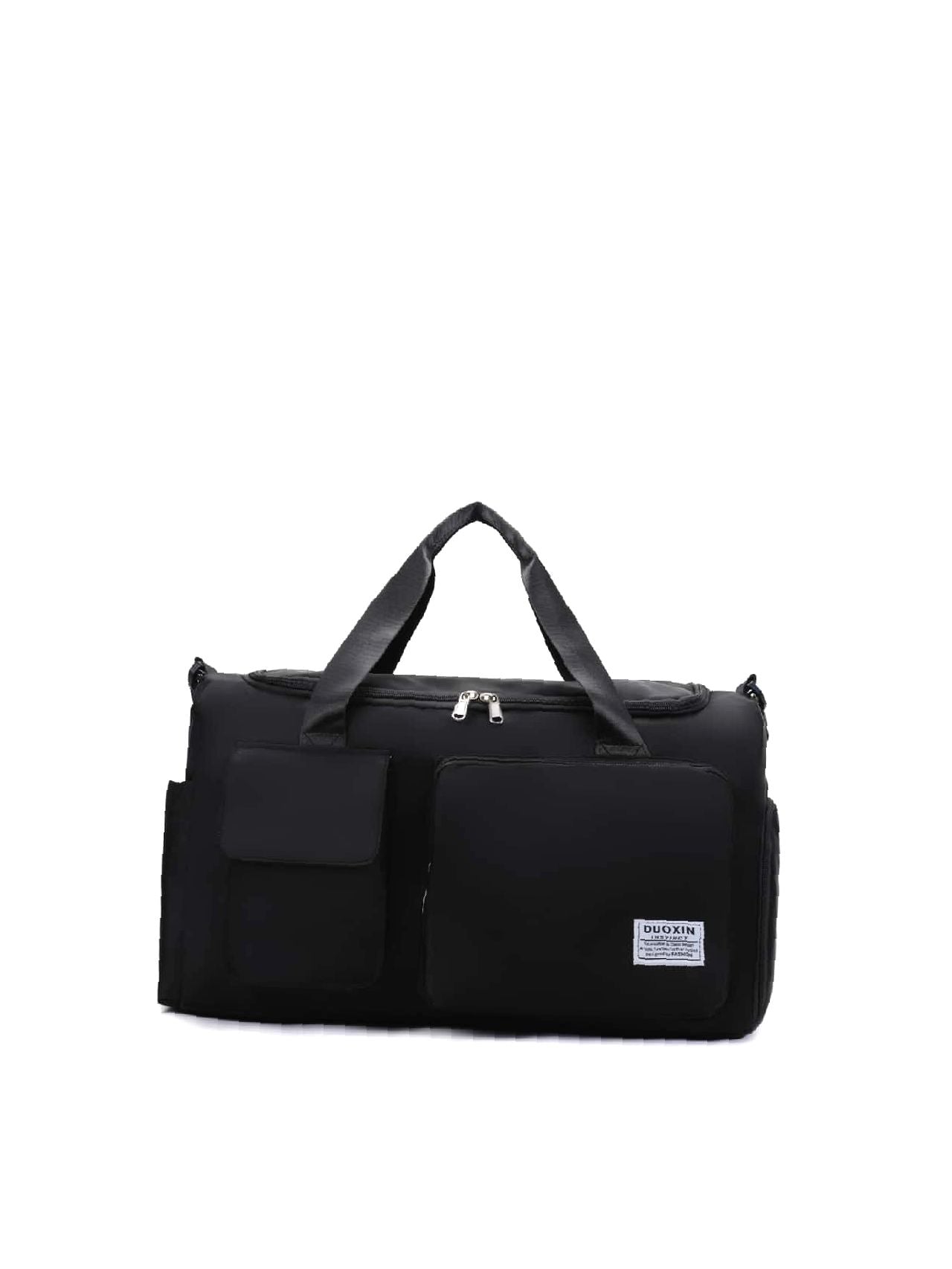 Futurecen - Patch Detail Large Capacity Duffel Bag  - Women Tote Bags