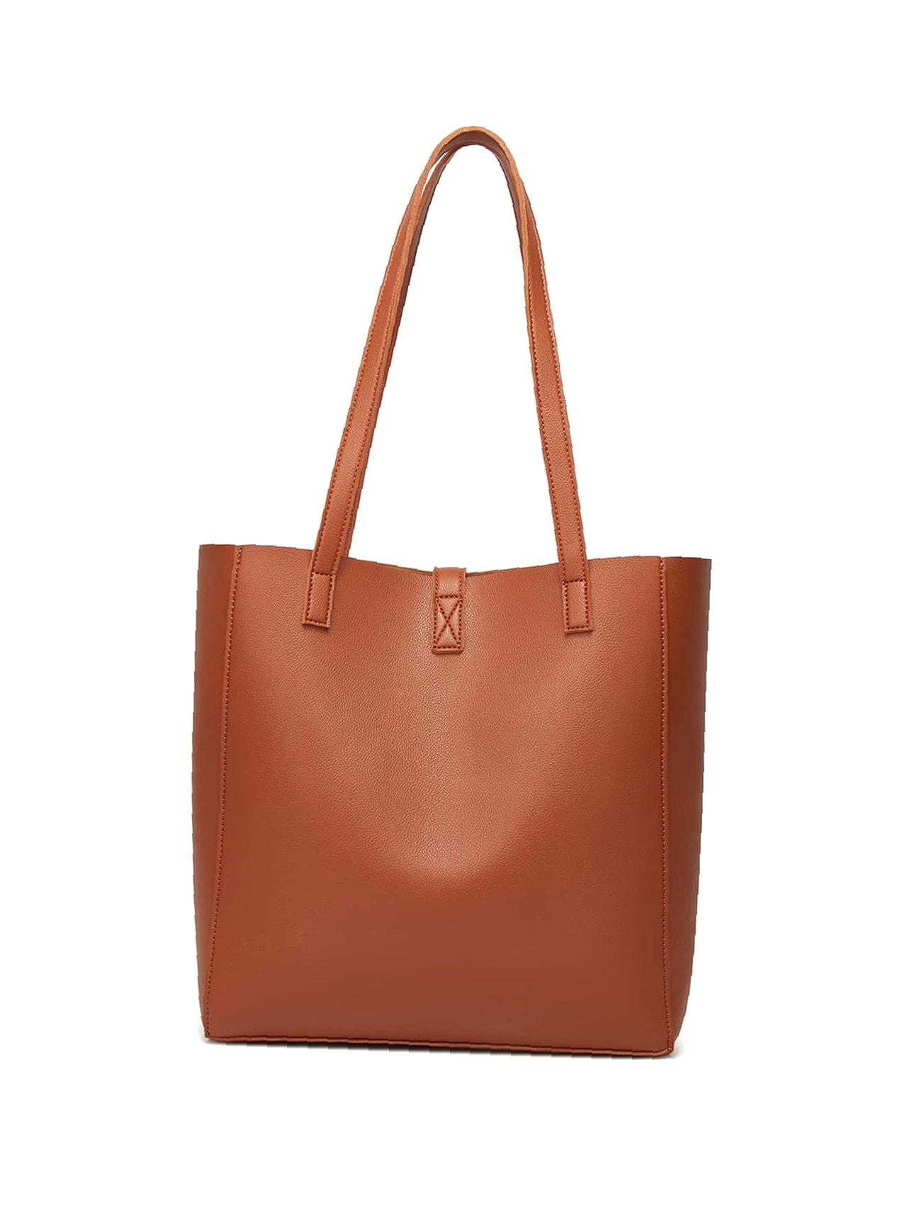 Futurecen - Studded Decor Shoulder Tote Bag  - Women Tote Bags