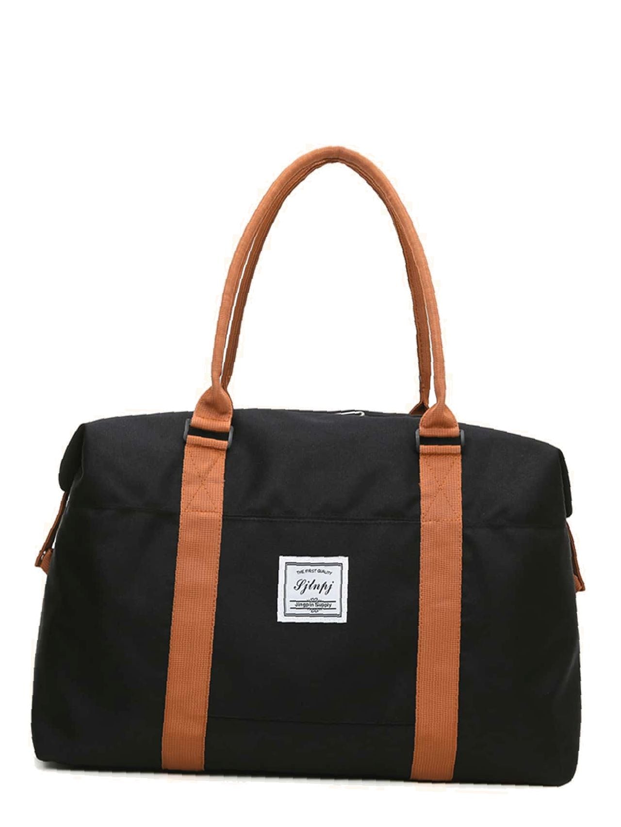 Futurecen - Two Tone Large Capacity Duffle Bag  - Women Tote Bags