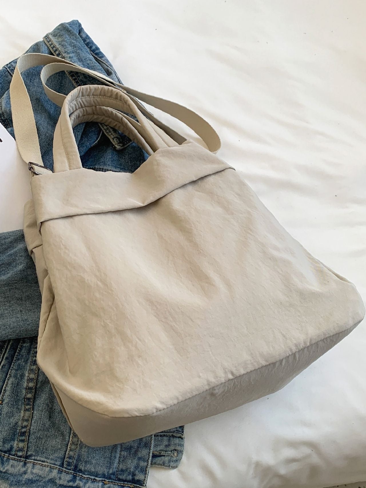 Futurecen - Minimalist Large Capacity Shopper Bag  - Women Tote Bags