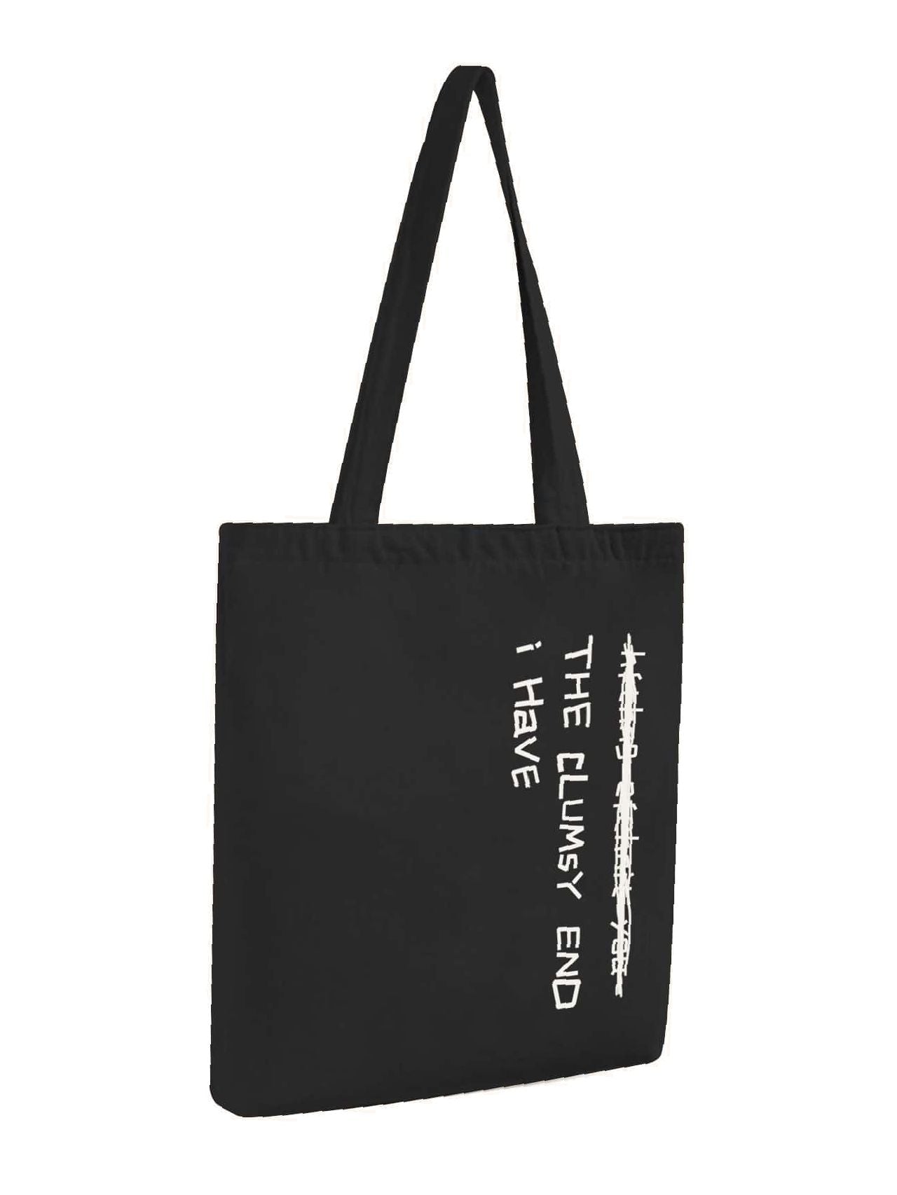 Futurecen - Letter Graphic Shopper Bag  - Women Tote Bags