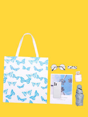 Futurecen - Butterfly Graphic Shopper Bag  - Women Tote Bags