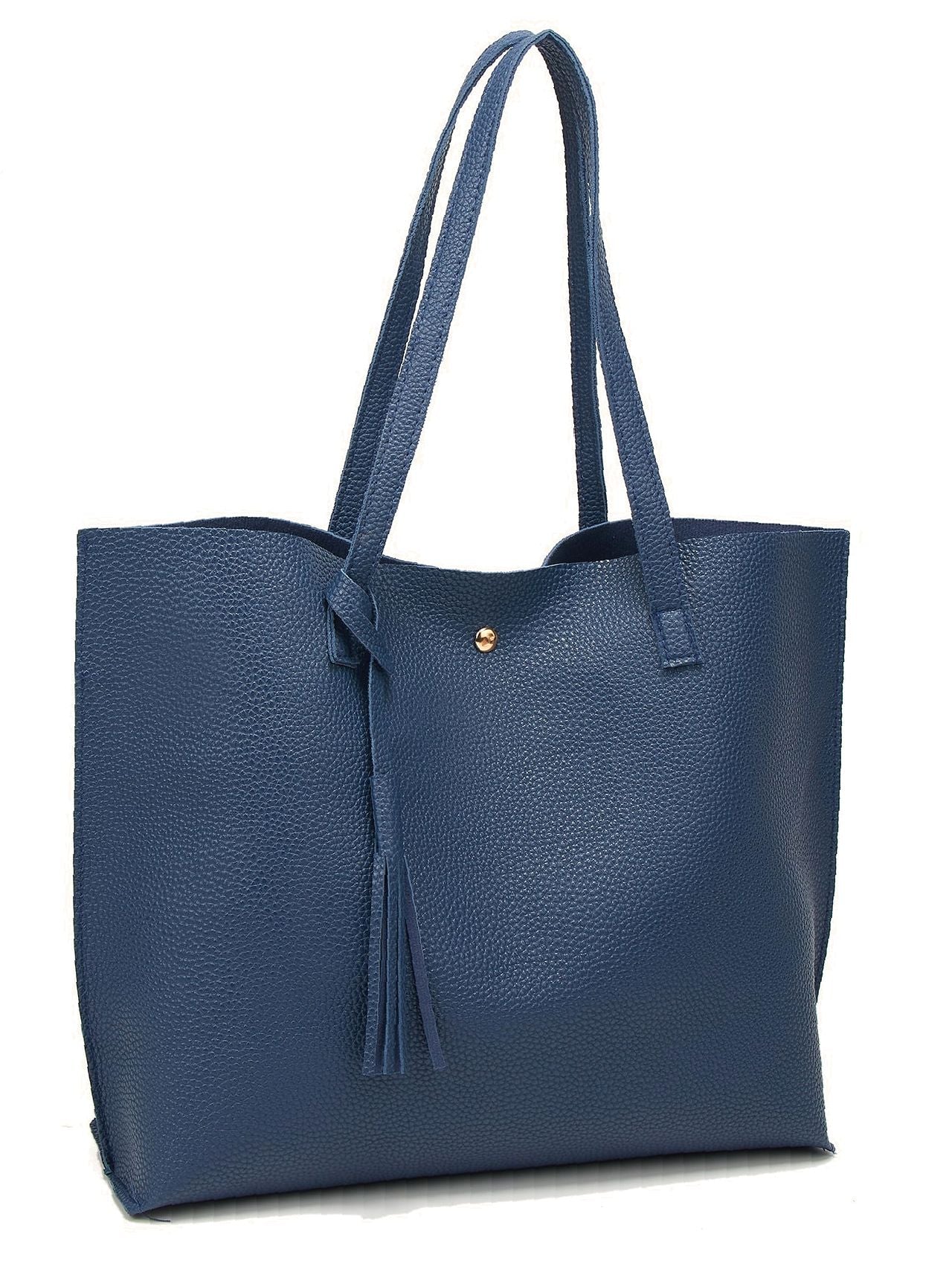 Futurecen - Tassel Decor Tote Bag  - Women Tote Bags