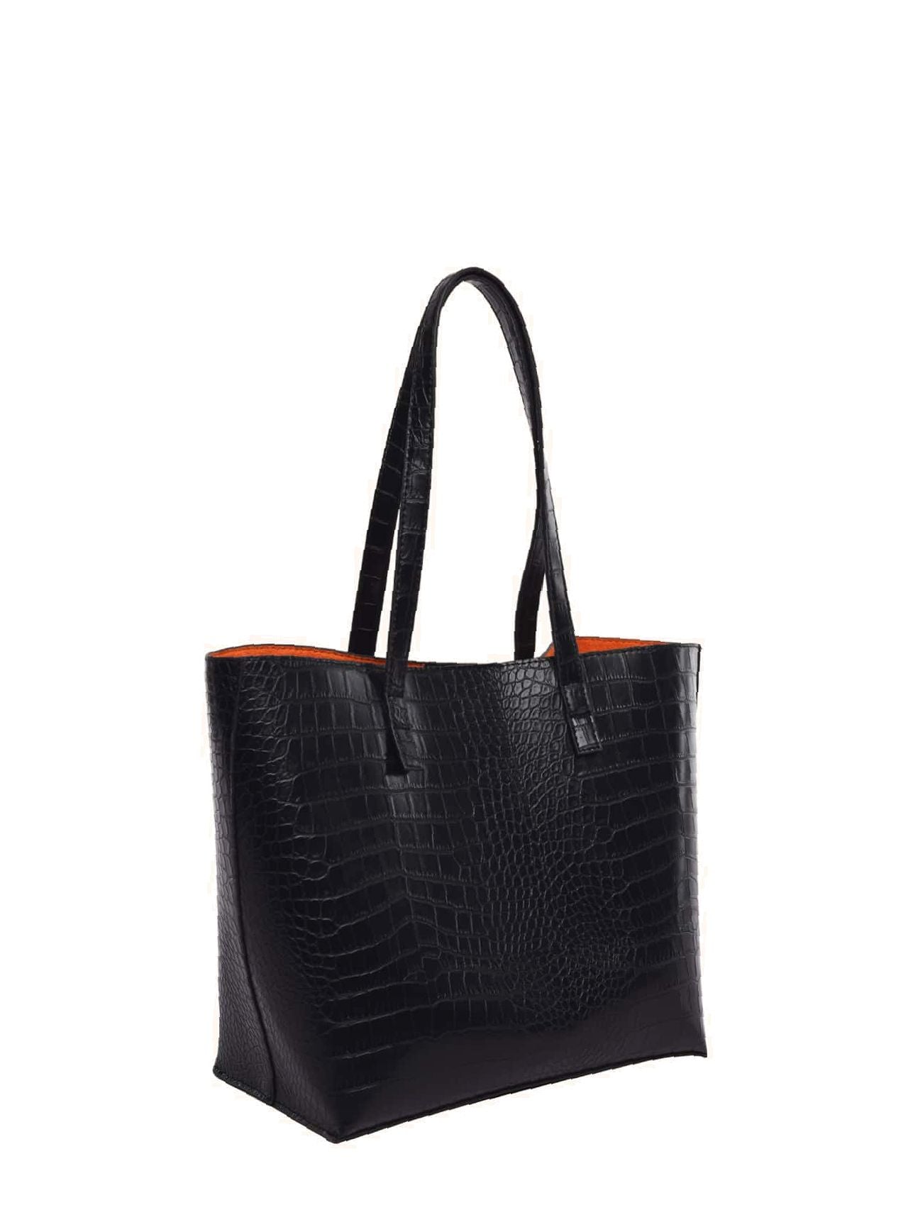 Futurecen - Croc Embossed Tote Bag  - Women Tote Bags