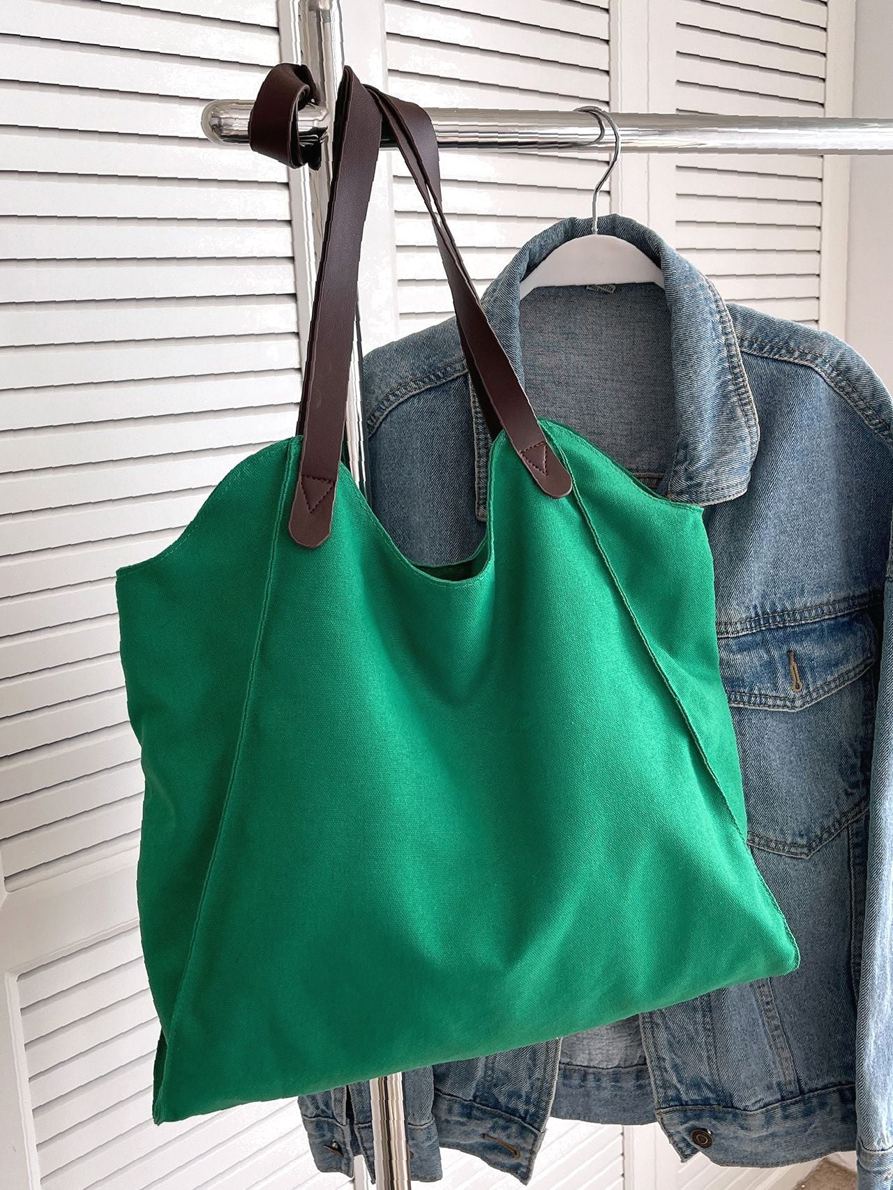 Futurecen - Minimalist Large Capacity Shopper Bag  - Women Tote Bags