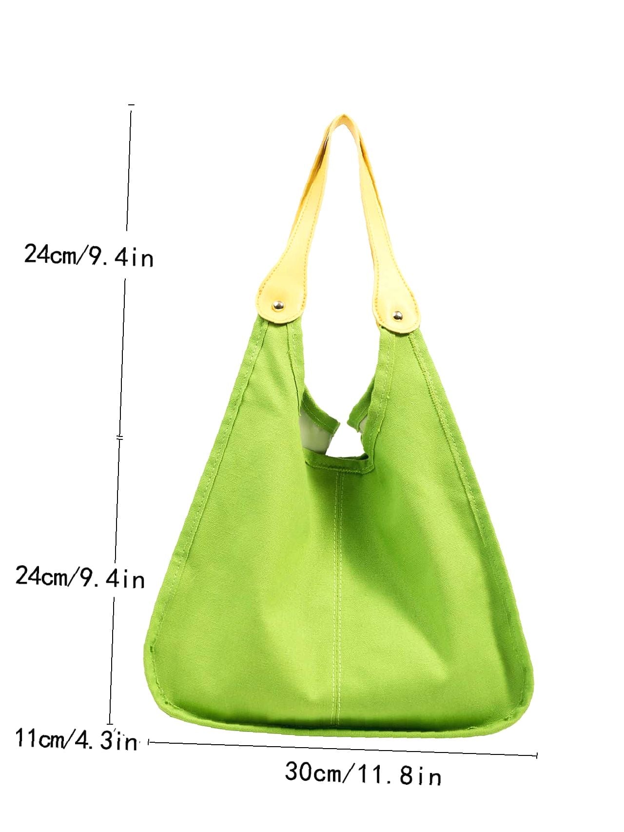 Futurecen - Minimalist Shoulder Tote Bag with Inner Pouch  - Women Tote Bags