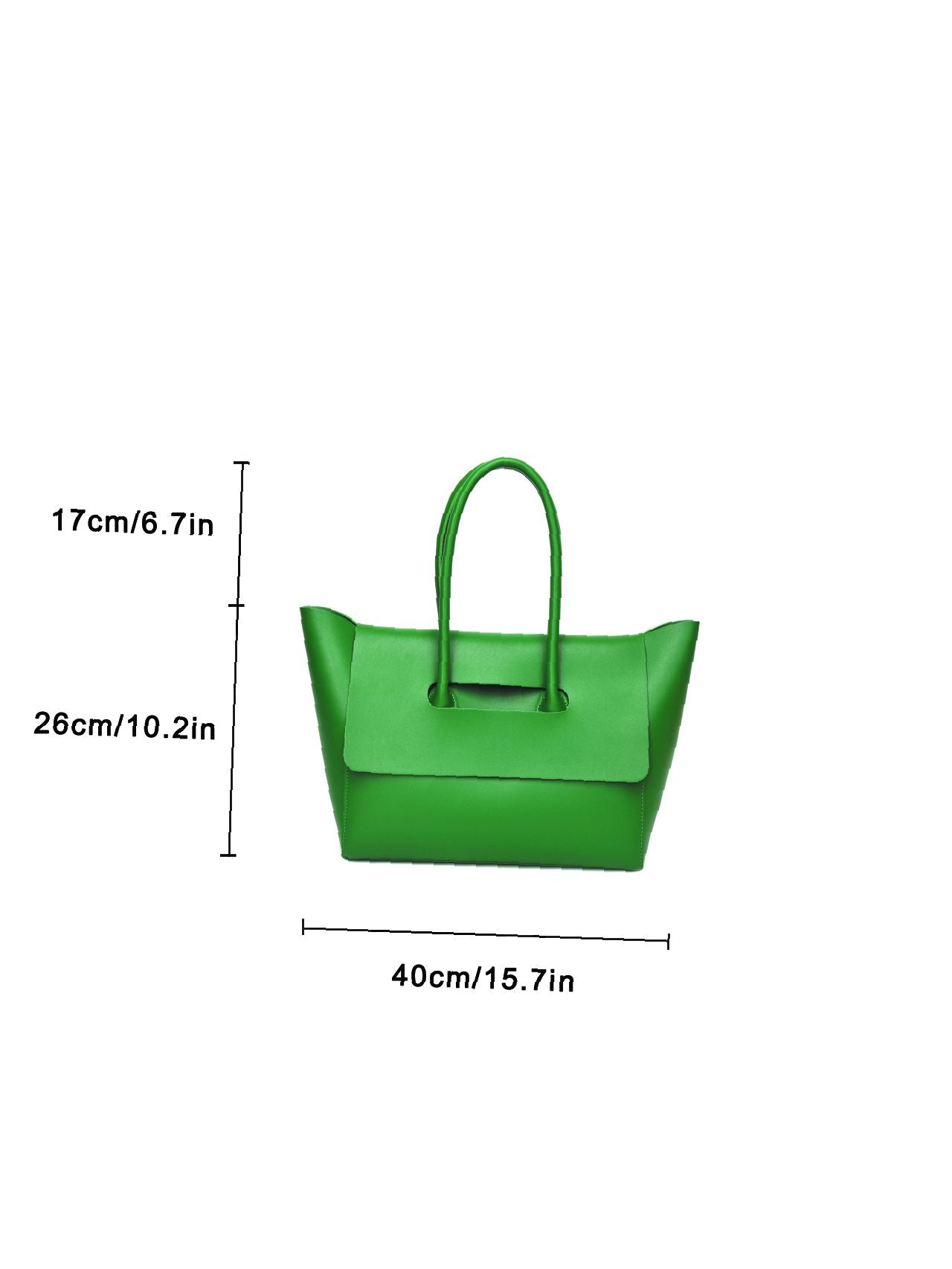 Futurecen - Minimalist Flap Large Capacity Tote Bag  - Women Tote Bags