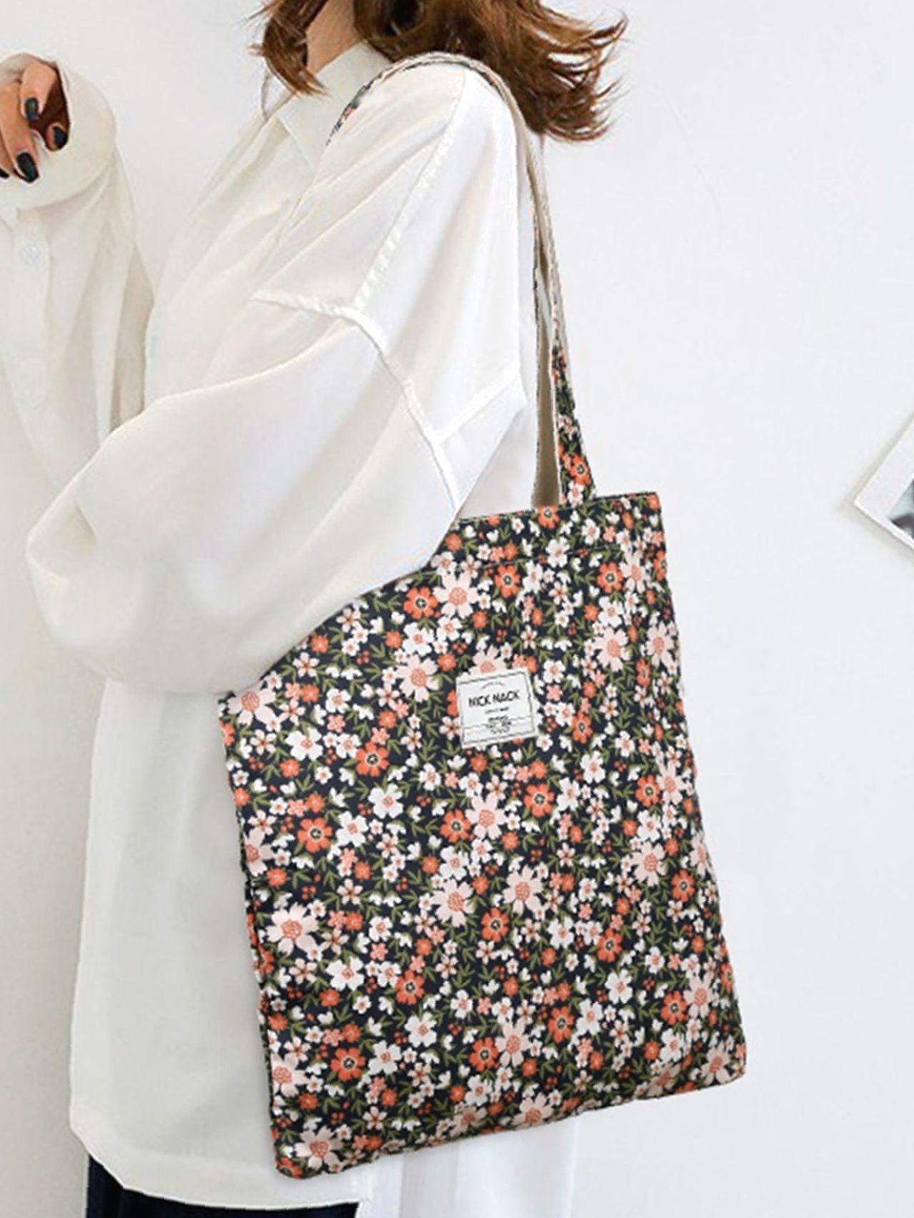 Futurecen - Ditsy Floral Tote Bag  - Women Tote Bags