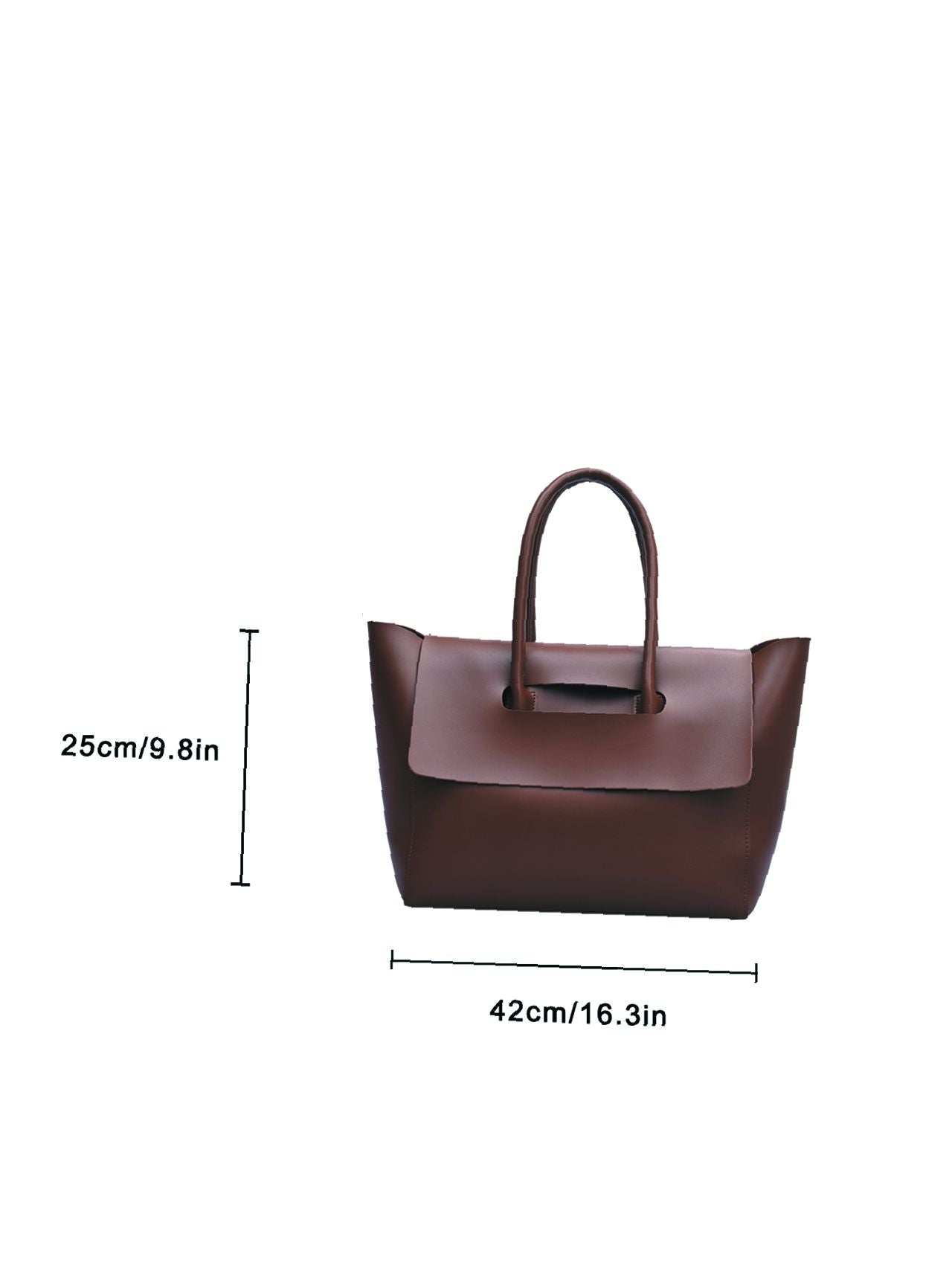 Futurecen - Minimalist Flap Large Capacity Tote Bag  - Women Tote Bags