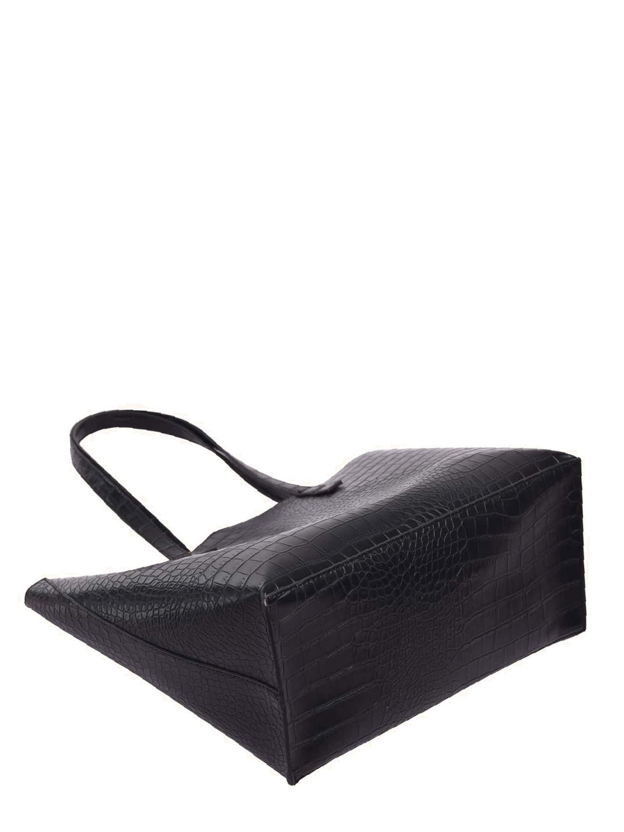 Futurecen - Croc Embossed Tote Bag  - Women Tote Bags