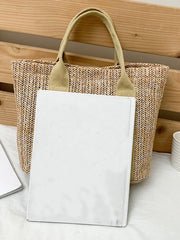 Futurecen - Minimalist Large Capacity Straw Bag  - Women Tote Bags