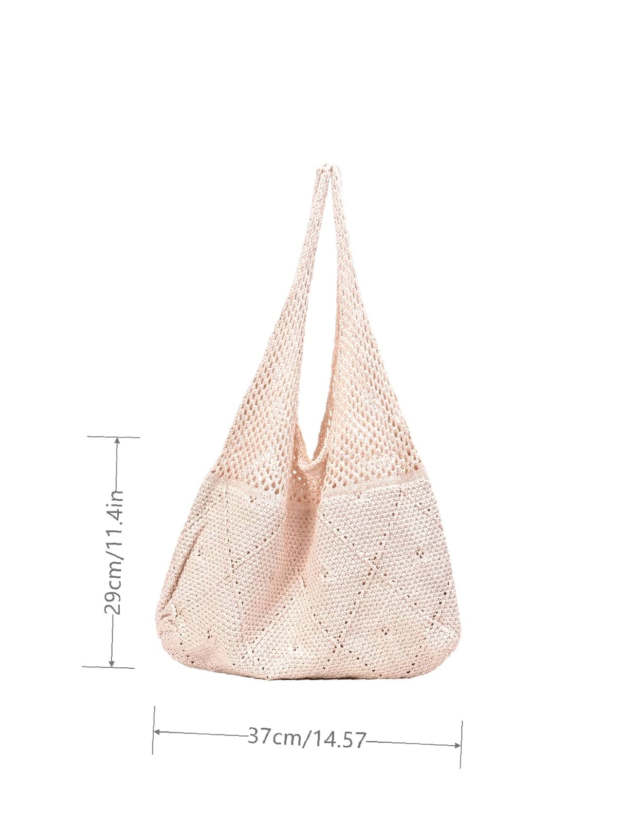 Futurecen - Minimalist Large Capacity Crochet Bag  - Women Tote Bags