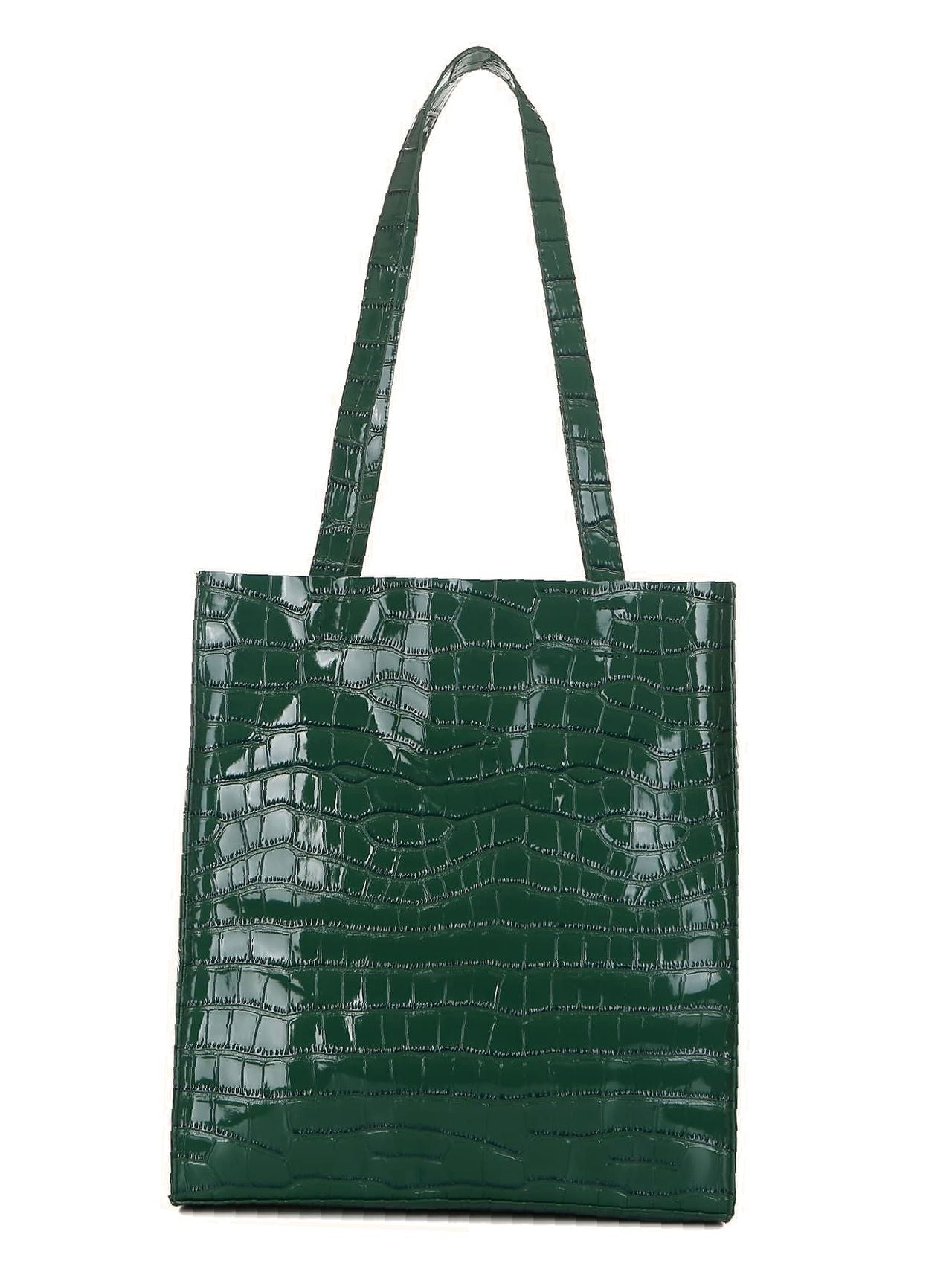 Futurecen - Croc Embossed Tote Bag  - Women Tote Bags