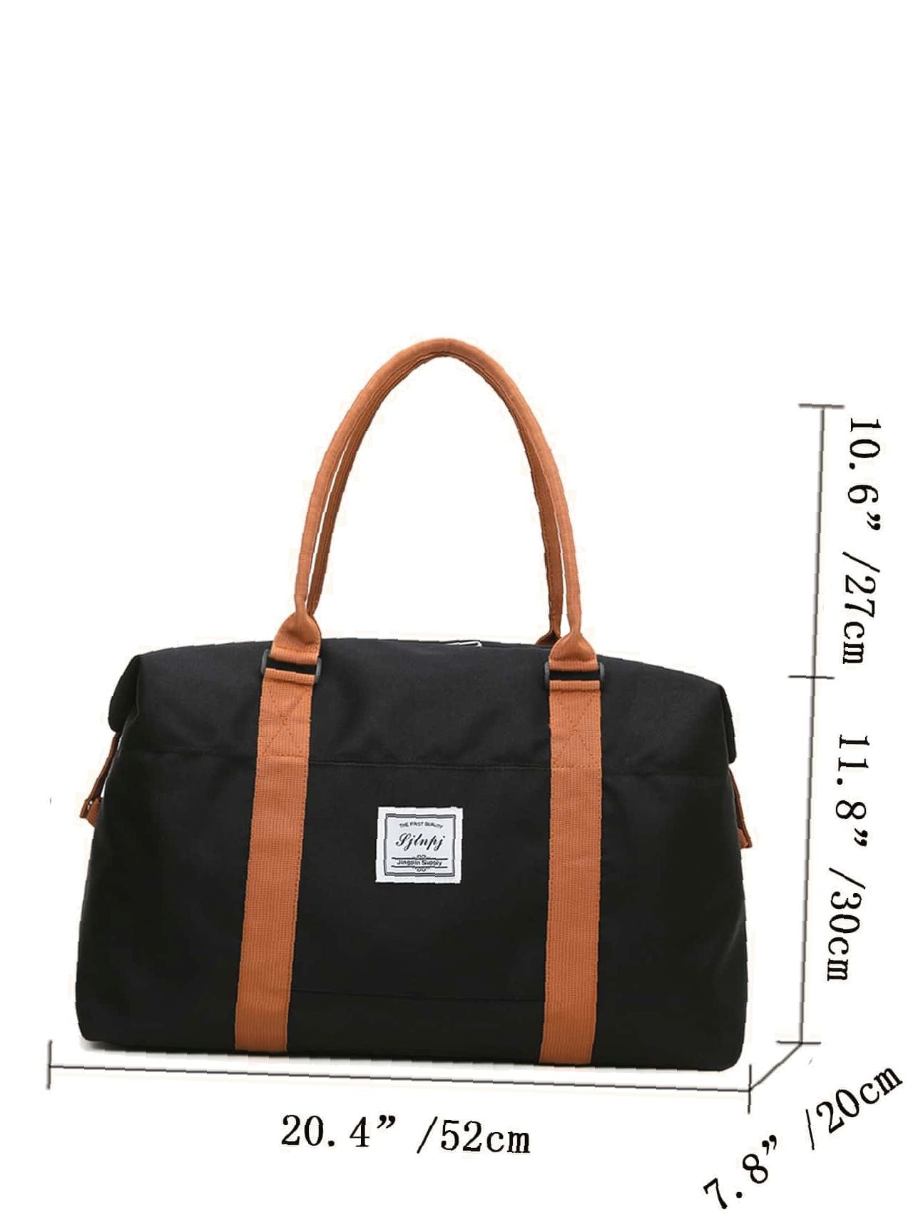 Futurecen - Two Tone Large Capacity Duffle Bag  - Women Tote Bags