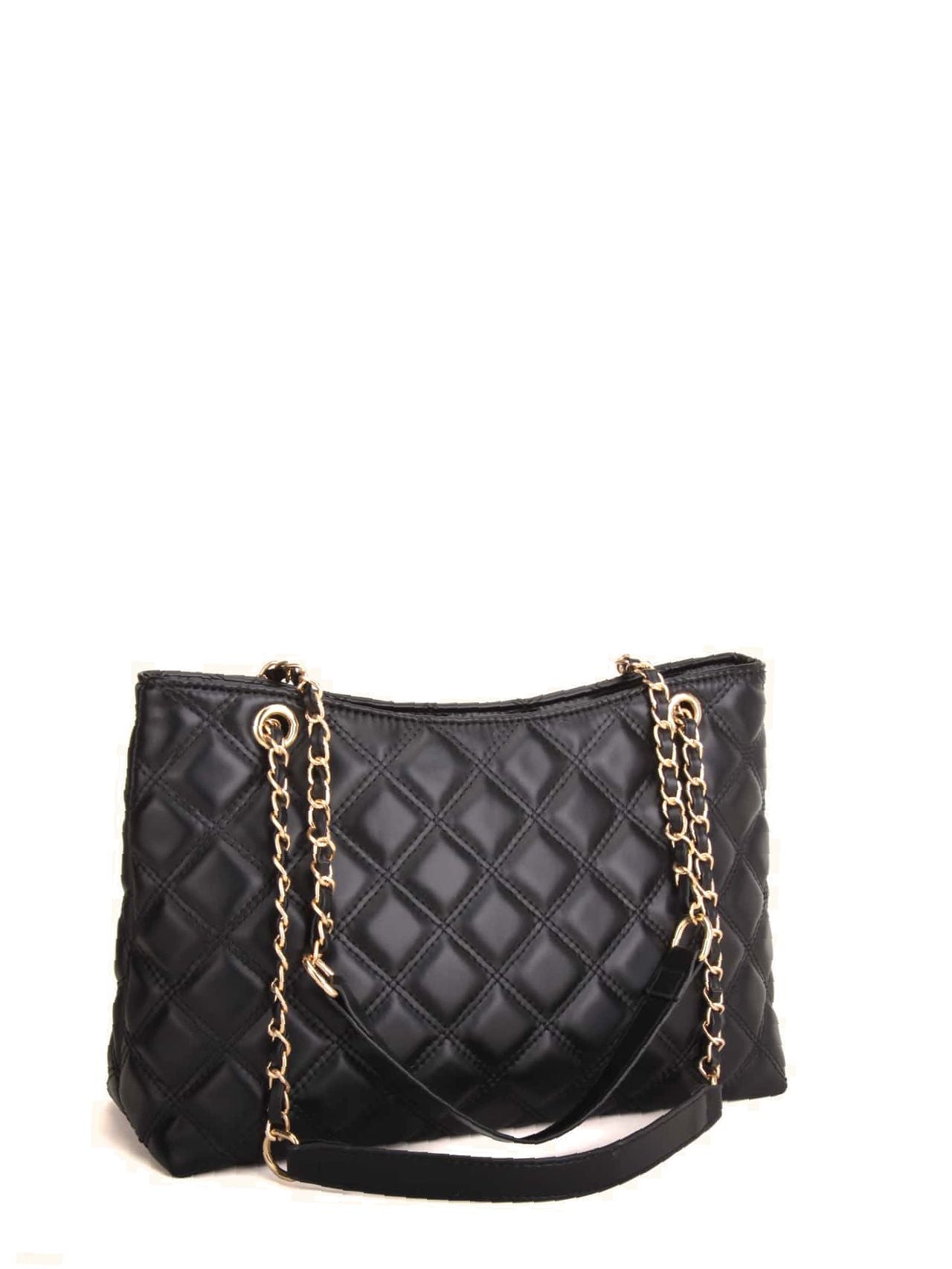 Futurecen - Quilted Chain Tote Bag  - Women Tote Bags