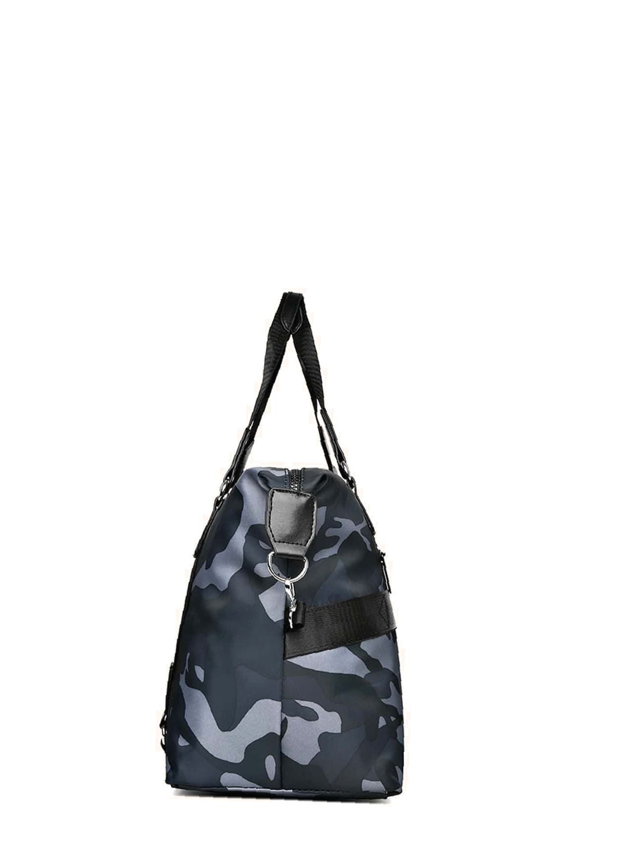 Futurecen - Camo Graphic Large Capacity Duffel Bag  - Women Tote Bags