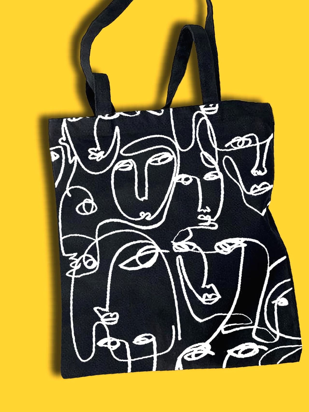 Futurecen - Figure Graphic Shopper Bag  - Women Tote Bags