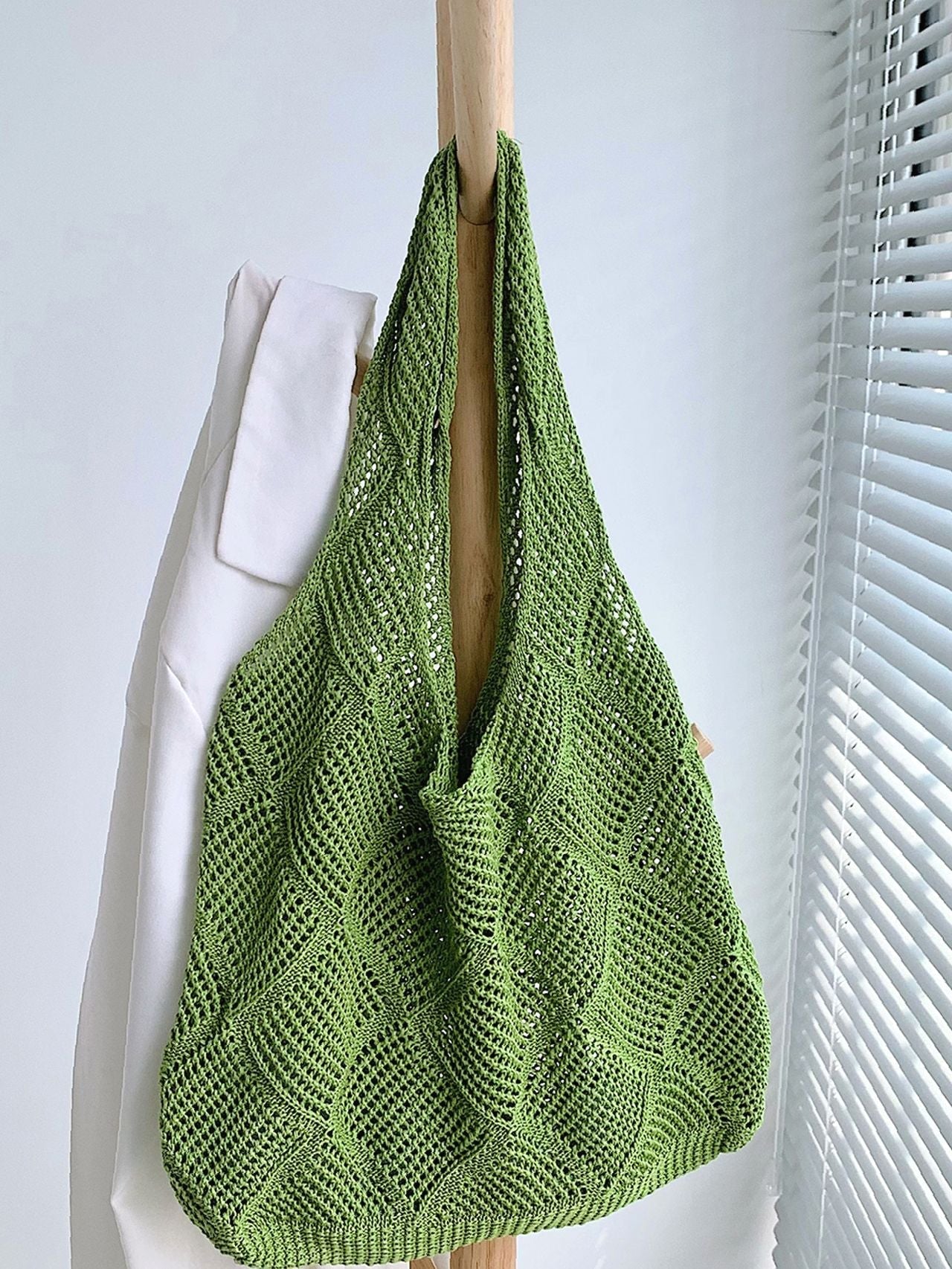 Futurecen - Knit Tote Bag  - Women Tote Bags