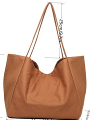 Futurecen - Minimalist Large Capacity Waterproof Shopper Bag  - Women Tote Bags