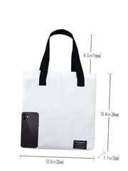 Futurecen - Patch Detail Shopper Bag  - Women Tote Bags